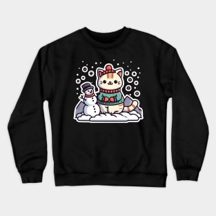 Merry Cat-Mas Crewneck Sweatshirt